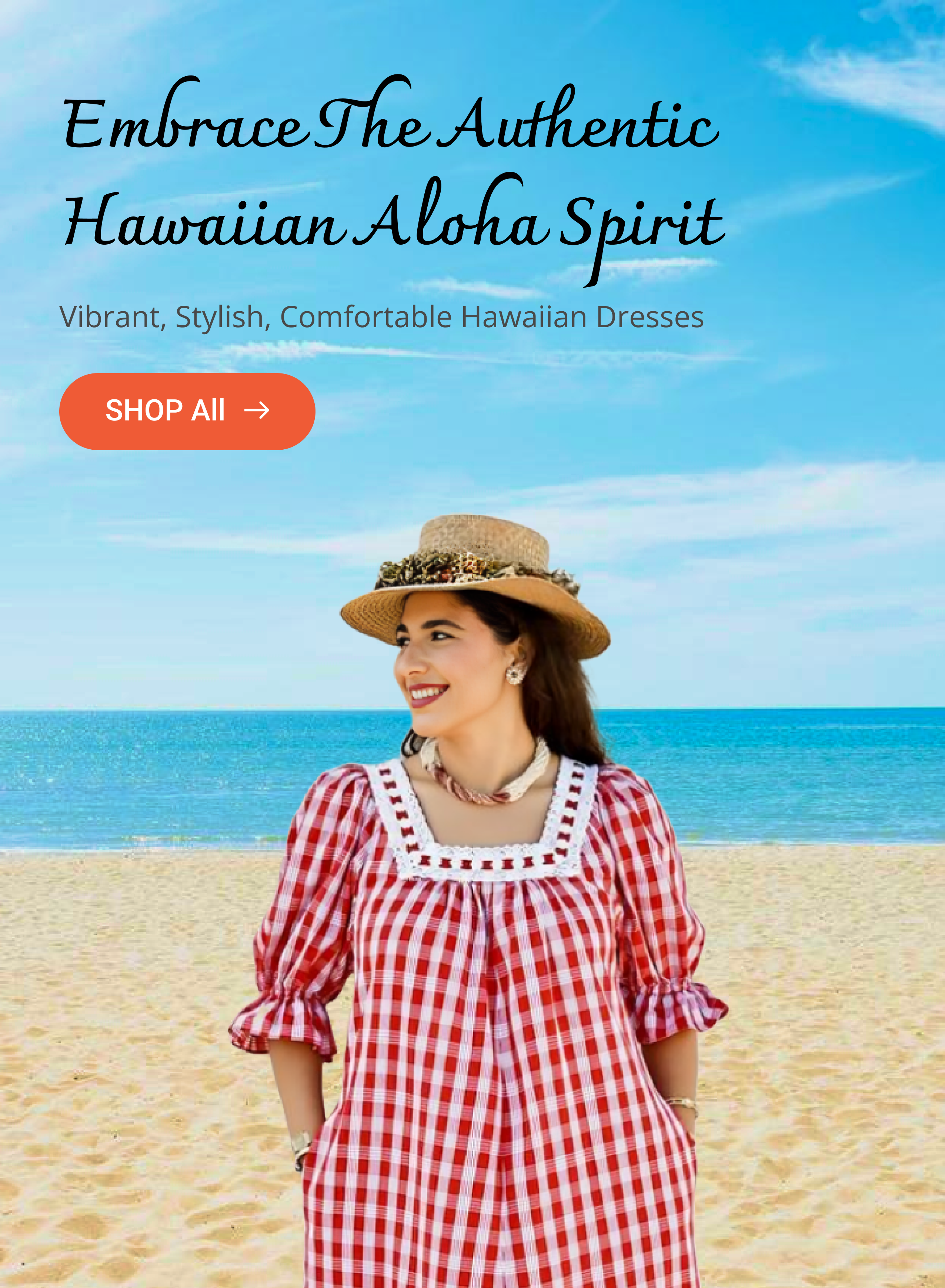 Plus size womens hawaiian clothing best sale