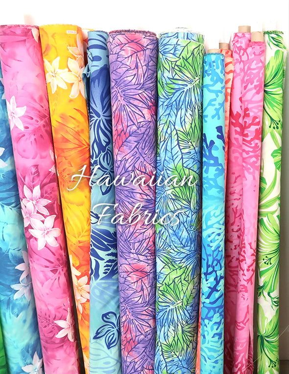 Hawaiian fabrics shop online