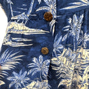 Vintage-Inspired Tropical Jumpsuit for Women – Lightweight Rayon Resort Wear with Pockets-11