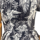 Vintage-Inspired Tropical Jumpsuit for Women – Lightweight Rayon Resort Wear with Pockets-6