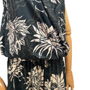 Dragon Fruits Print Sleeveless Jumpsuit – Relaxed Fit, Vacation Ready-4