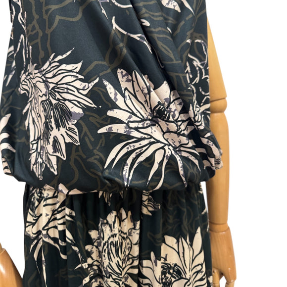 Dragon Fruits Print Sleeveless Jumpsuit – Relaxed Fit, Vacation Ready