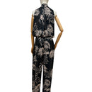 Dragon Fruits Print Sleeveless Jumpsuit – Relaxed Fit, Vacation Ready-6