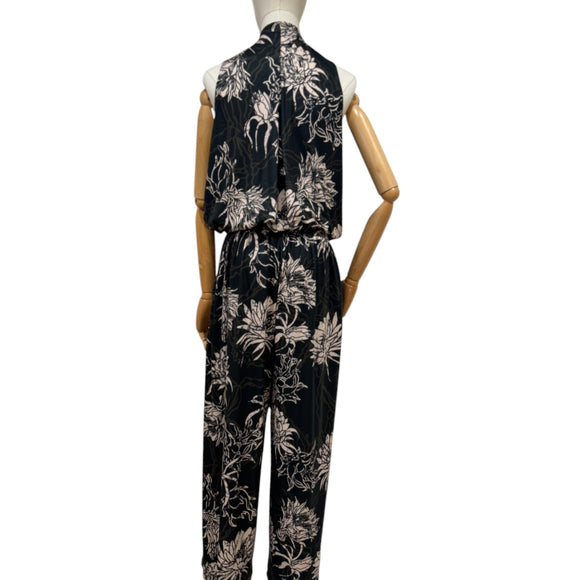 Dragon Fruits Print Sleeveless Jumpsuit – Relaxed Fit, Vacation Ready