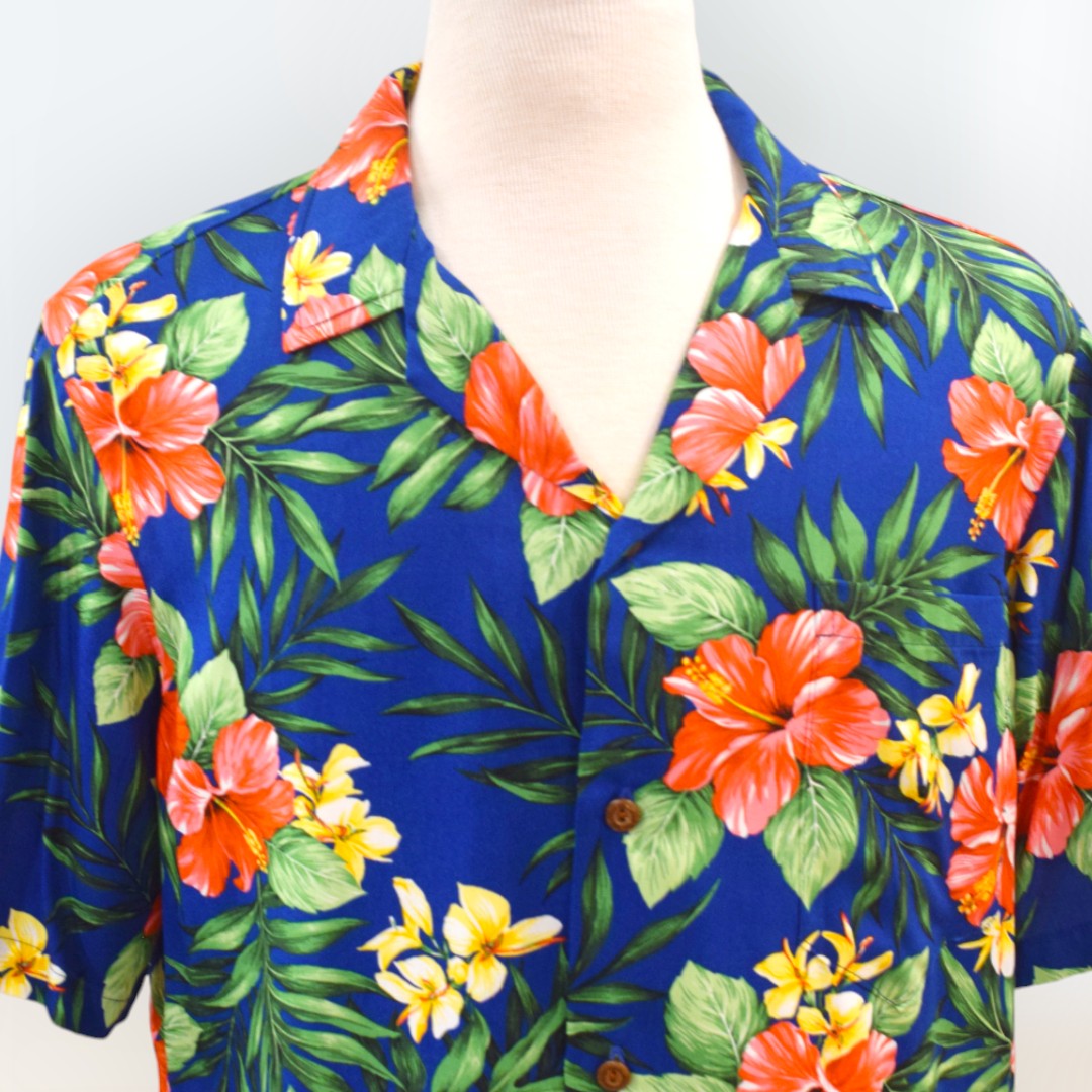 HibiscusPlumeriaHawaiianShirt