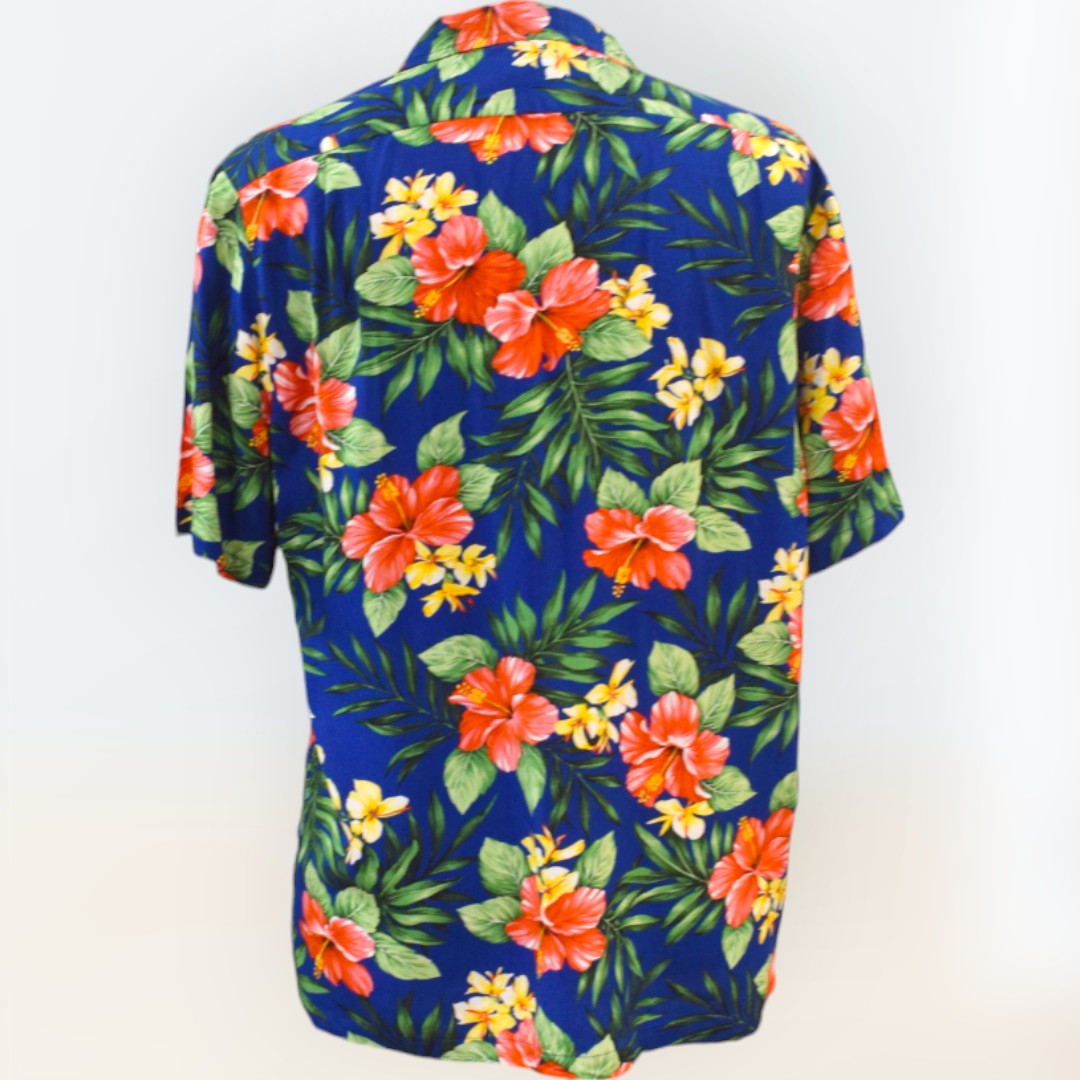 HibiscusPlumeriaHawaiianShirt