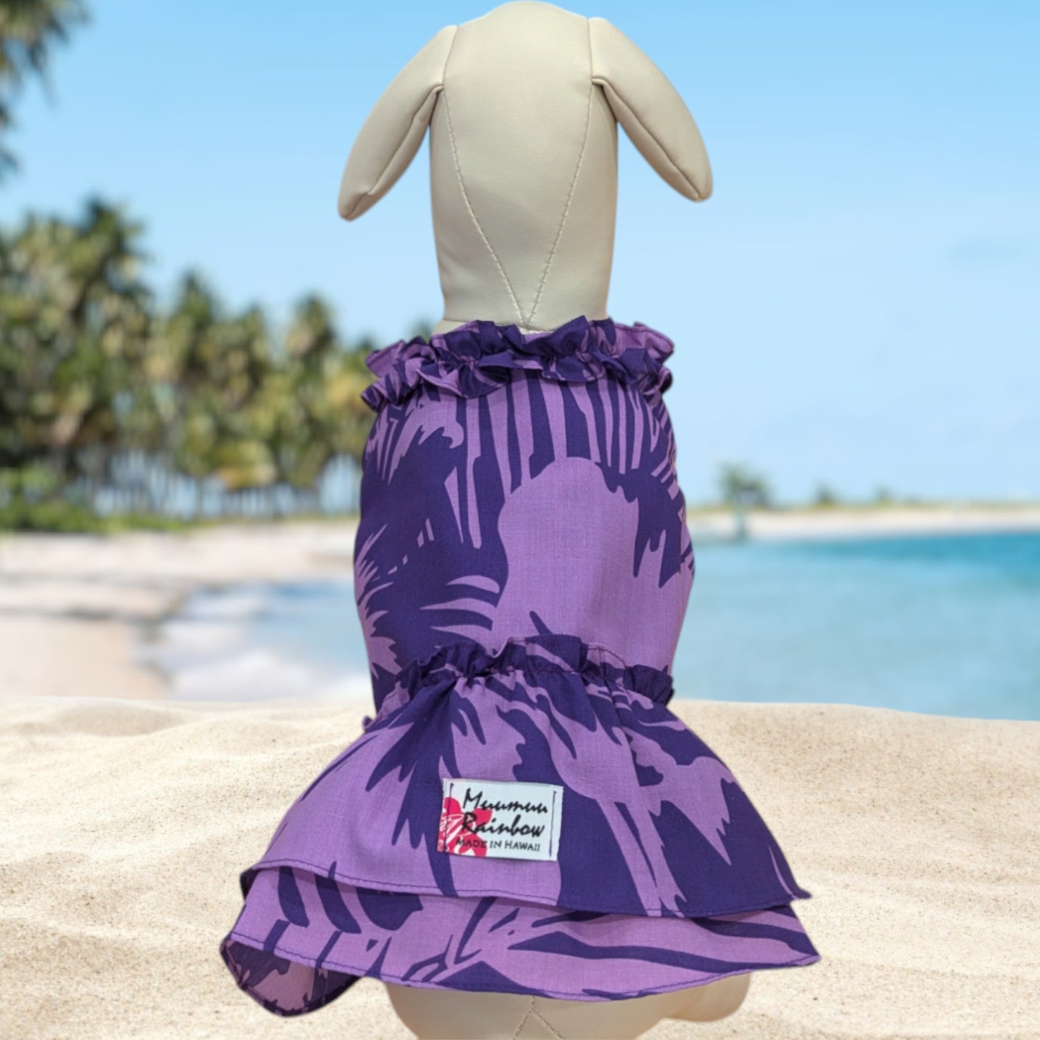 Hibiscus Hawaiian Dog Dress