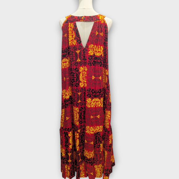 Hibiscus Quilt Halter Dress