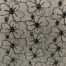 Hibiscus Whisper Long Sleeve Dress – Black & Gray Eyelet