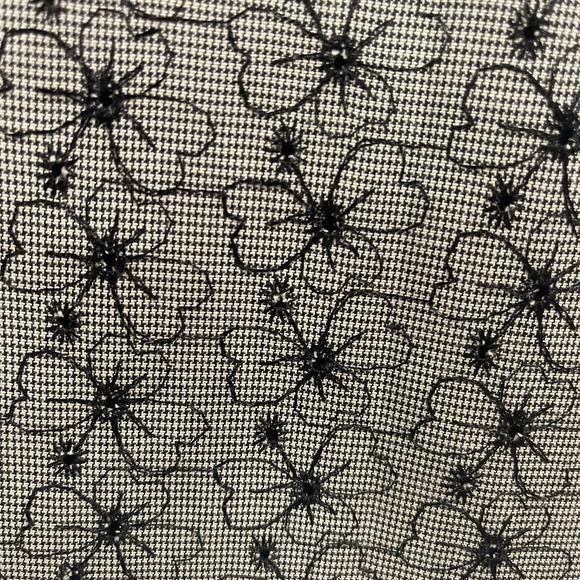 Hibiscus Whisper Long Sleeve Dress – Black & Gray Eyelet