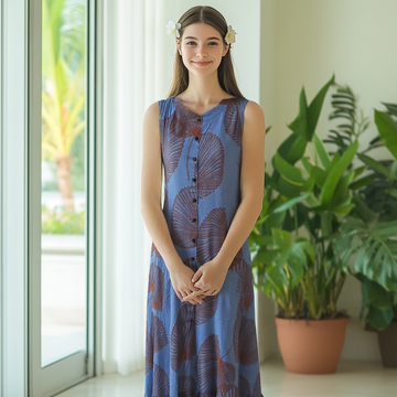 Island Grace Tired Dress Loulu