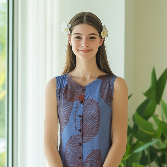 Island Grace Tired Dress Loulu