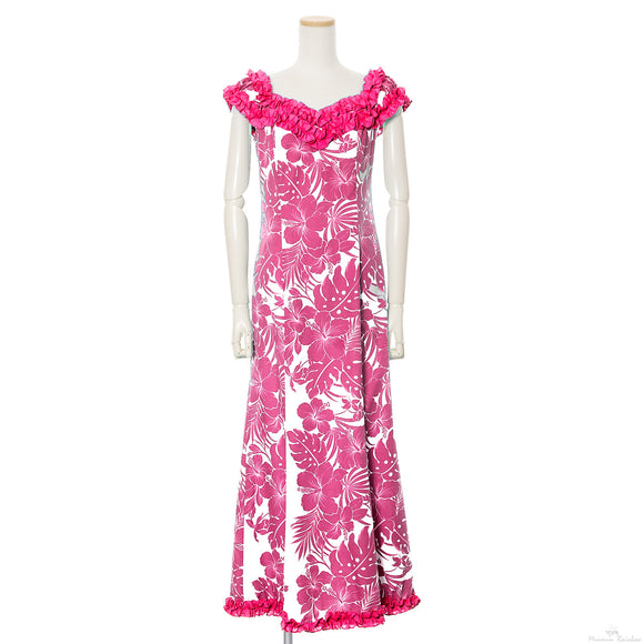 Pink Hibiscus Matching Outfits – Aloha Shirt & Special Occasion Dress