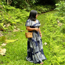 Women VNeck Rayon Dress