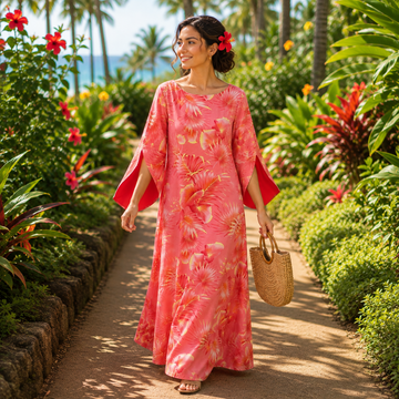 Kimono_Sleeve_Hawaiian_Dress