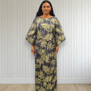 Kimono Dress Charcoal Gray