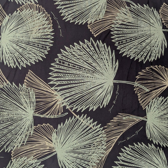 Comfort & Effortless Elegant Top in the Loulu Palm Leaf – PK Original Print