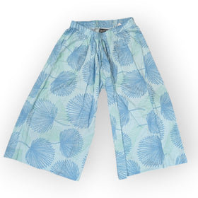 Buy light-blue Resort Pants | Lightweight &amp; Relaxed Fit in the Loulu Palm Leaf – PK Original Print