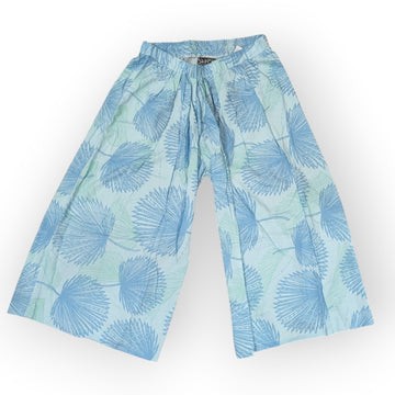 Buy light-blue Resort Pants | Lightweight &amp; Relaxed Fit in the Loulu Palm Leaf – PK Original Print