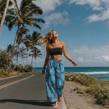 Resort Pants | Lightweight & Relaxed Fit in the Loulu Palm Leaf – PK Original Print