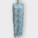 Rayon Shirt Dress with Pockets in Loulu Palm Leaf – PK Original Print (Mid-Calf Length)-15