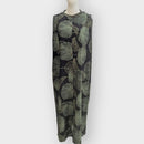 Rayon Shirt Dress with Pockets in Loulu Palm Leaf – PK Original Print (Mid-Calf Length)-11