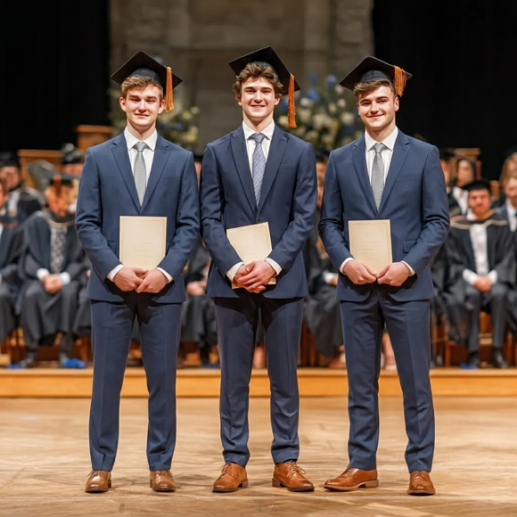 Men’s Dark Navy Suit Jacket – Classic & Slim Fit for Formal, Funeral, Wedding