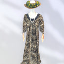 Midnight Bloom Muumuu Dress Brown