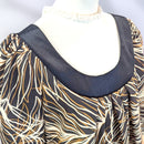 Midnight Bloom Muumuu Dress Brown