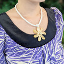 Midnight Bloom Muumuu Dress Purple Leaf