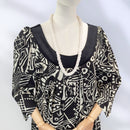 Midnight Tribal Muumuu Dress