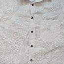 White Hawaiian Shirts | Tapa Hibisucus 018-3