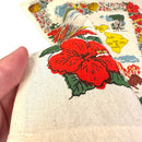 Vintage Hawaiian Print Design Gift Wrapping Fabric / Furoshiki  0324FB-Beige-1-8