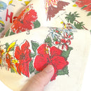 Vintage Hawaiian Print Design Gift Wrapping Fabric / Furoshiki  0324FB-Beige-1-7
