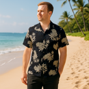 Pineapple Vintage Rayon Hawaiian Shirt