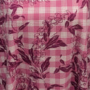 Traditional Hawaiian Palaka Dress with Flower Lei Print – 2-Way Neck A-Line Dress | Made in Hawaii-8