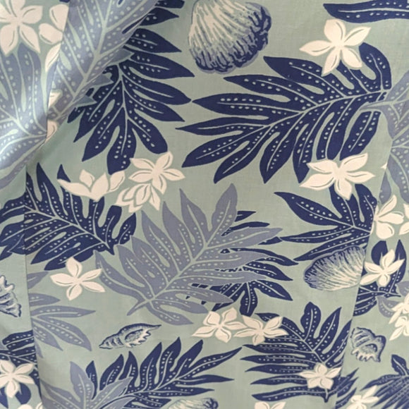 Plumeria Lauae Ruffle Hawaiian Dress