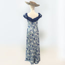 Plumeria Lauae Ruffle Hawaiian Dress