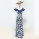 Plumeria Lauae Ruffle Hawaiian Dress