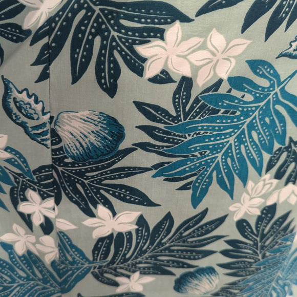 Plumeria_Ruffle_Hawaiian_Dress_Green