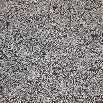 PolynesianTribalTurtlePrintFabric