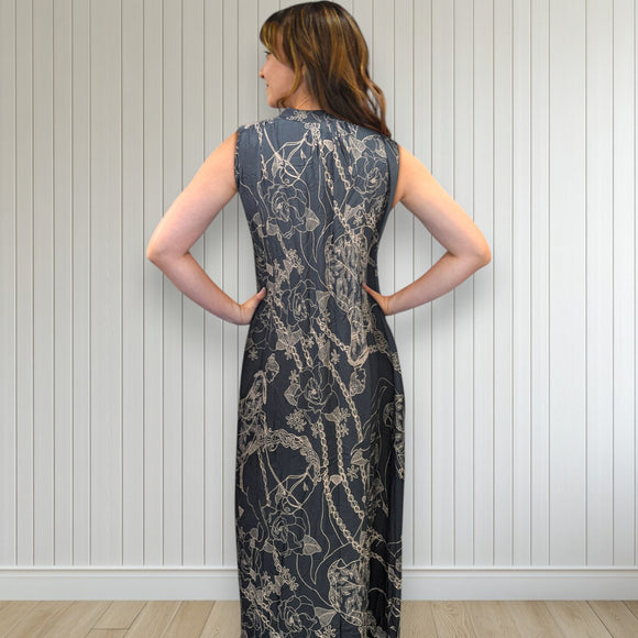 Tropical Vista Shirt Dress