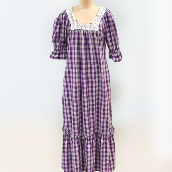 PurplePalakaHalfSleeveMuumuu