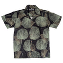 Rayon Men's Hawaiian Shirt with Loulu Palm Leaf – PK Original Print-3
