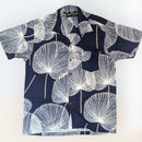 Rayon HawaiianShirt PalmLeaf Design