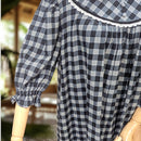 Rayon Palaka Muumuu Dress Lace