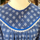 Rayon Palaka Muumuu Dress Lace