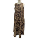 2-Way Royal Pāʻū Rider Resort Swing Dress – Heritage Lei & Peacock Motif MR143-3