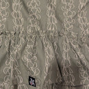 Sage Green Hawaiian Flower Lei Dog Dress – Elegant Island Lei Print | Made in Hawaii-2