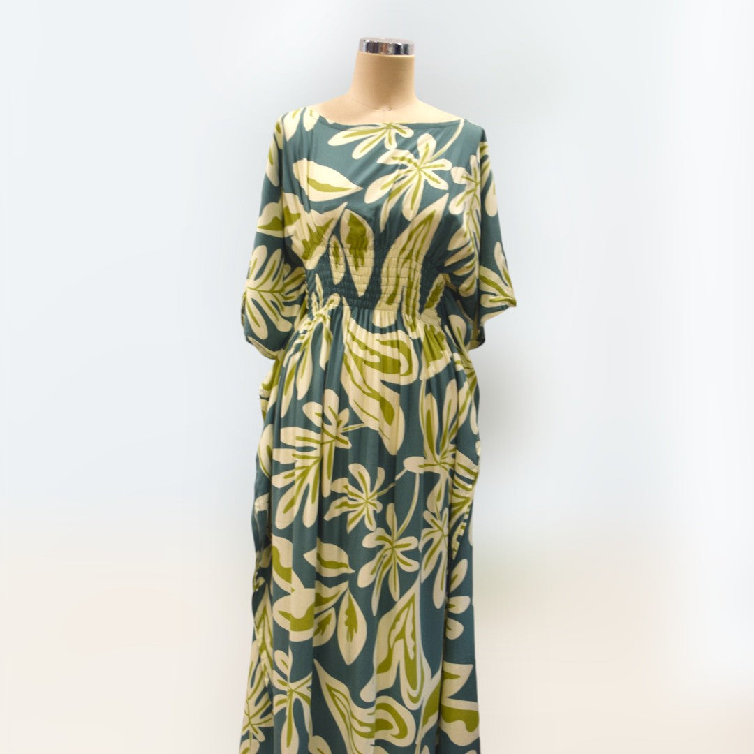 【完売品】サンサカエプチ　Laura smocked dress 完売品】サンサカエプチ Laura smocked dress Laura Cotton